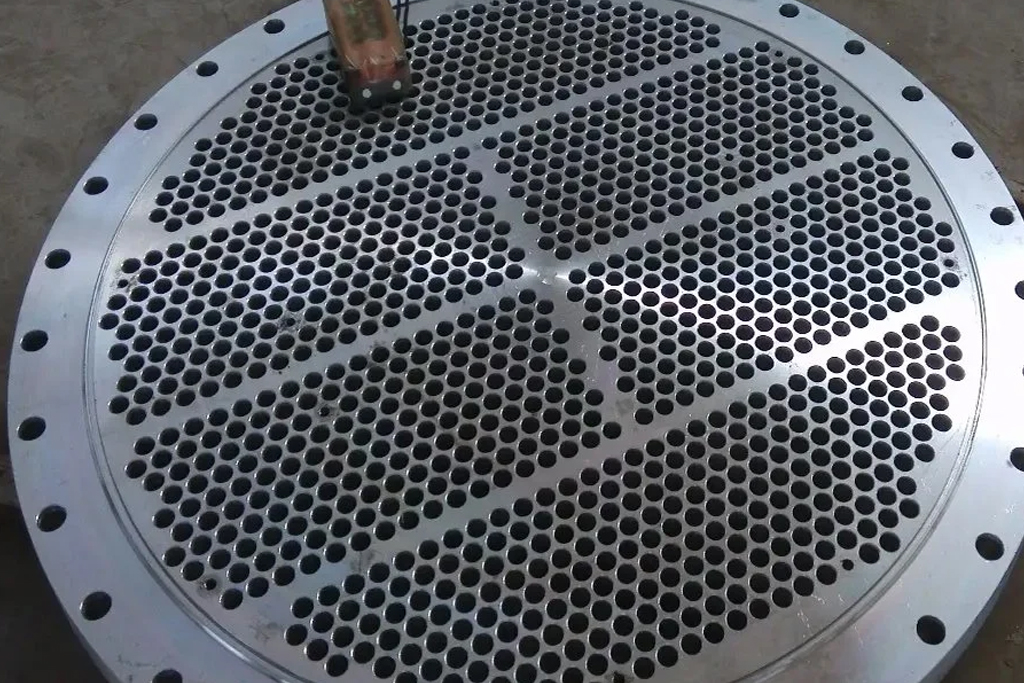 Stainless Steel Tube Sheet Fabrication by Metcore Steel & Alloys